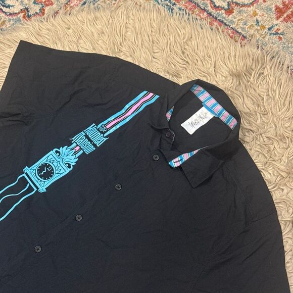 Disney haunted mansion button down shirt XXL - Picture 2 of 5